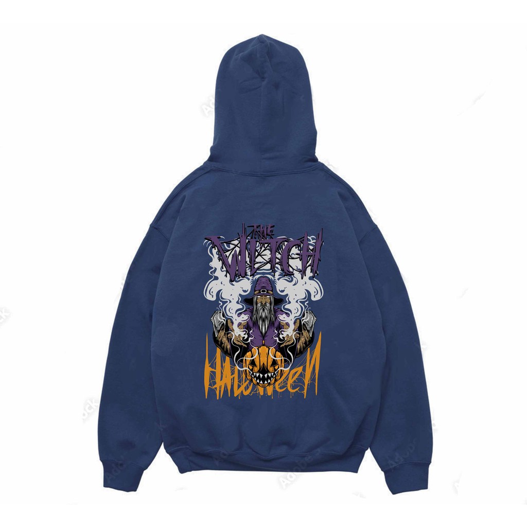 Hoodie The Witch Sweater Pria Fleece Size M - XXL