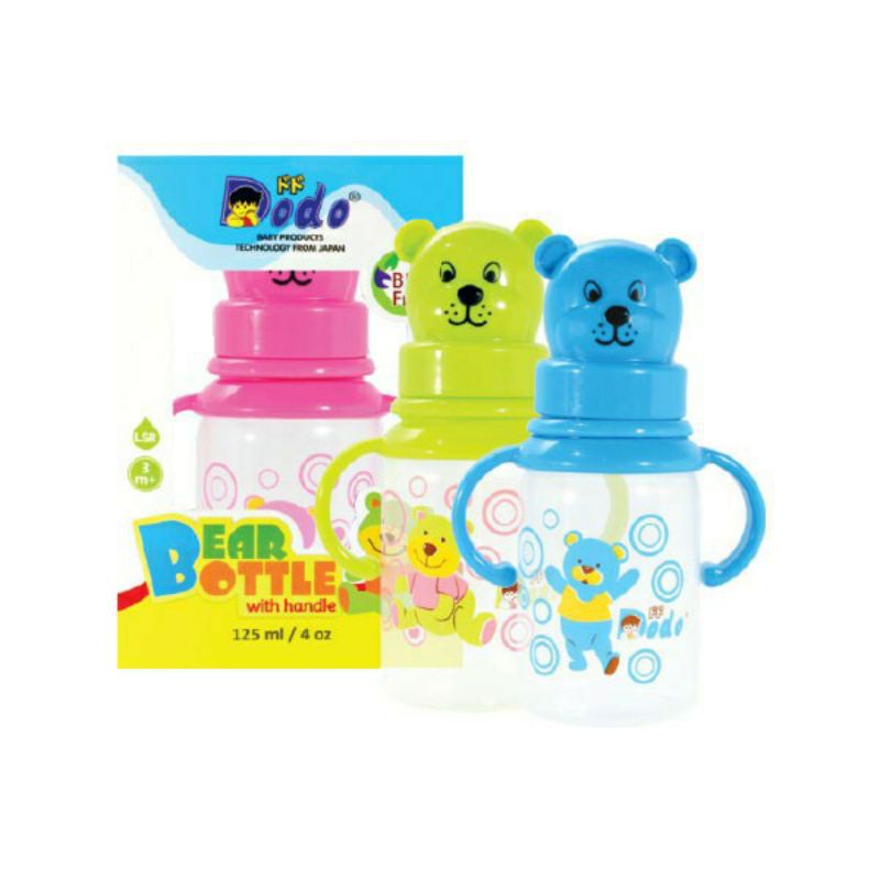 DODO BOTOL SUSU BEAR WITH HANDLE 120ML