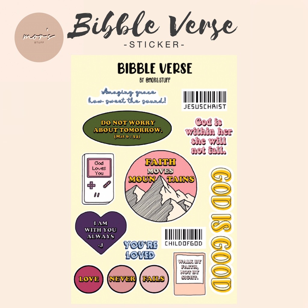 

BIBBLE VERSE STICKER