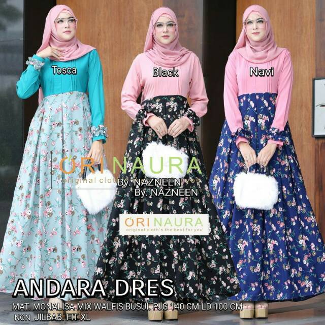 Andara dress ori naura
