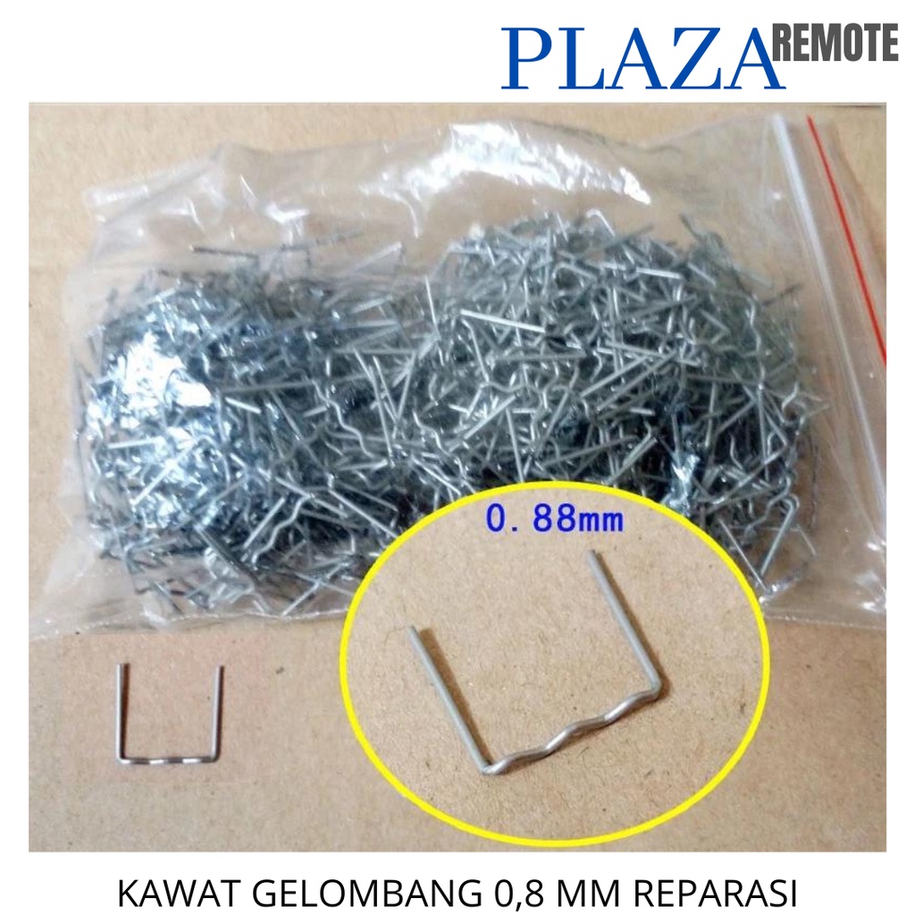 KAWAT BATANG LAS REPARASI MOBIL HOT STEPLES WELDING ROD PERBAIKAN BEMPER FENDER  0.8 MM