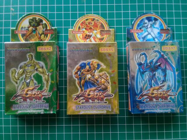 [Obral] 1 Pak Kartu Trading card game Yugioh Original Ori Gold Hologram Konami