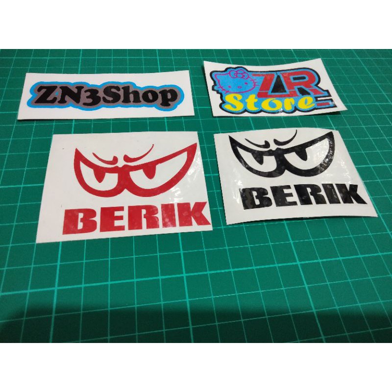 

cutting stiker Berik