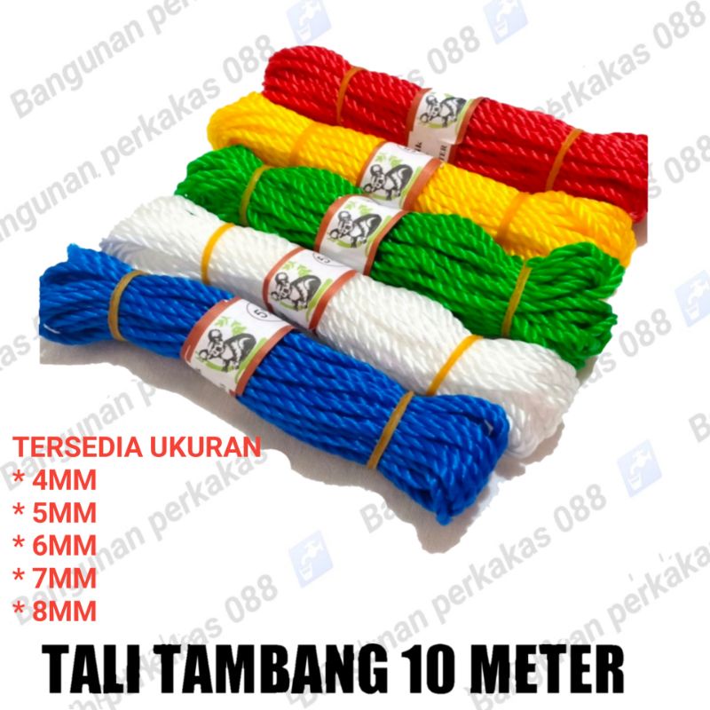 Tali Tambang Plastik 10meter Super Quality