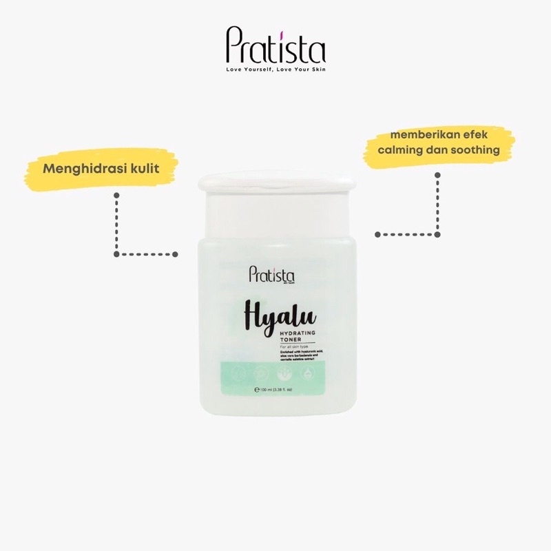 (BISA COD) PRATISTA HYALU HYDRATHING TONER 100ML