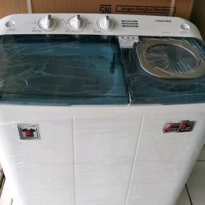 Mesin Cuci 2 Tabung TOSHIBA VH-H85MN 8 KG Low Watt Cuci dan Kering Garansi Resmi Toshiba 7TH