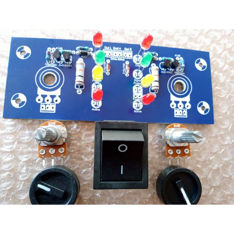 kit Panel depan bok power N9000/P9000/N7000/pcx3 N8000 komplit potensio saklar knop