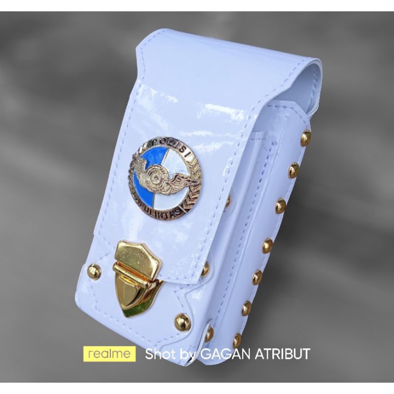 SARUNG HP TEMPAT HP PINGGANG LANTAS POLANTAS POLRI