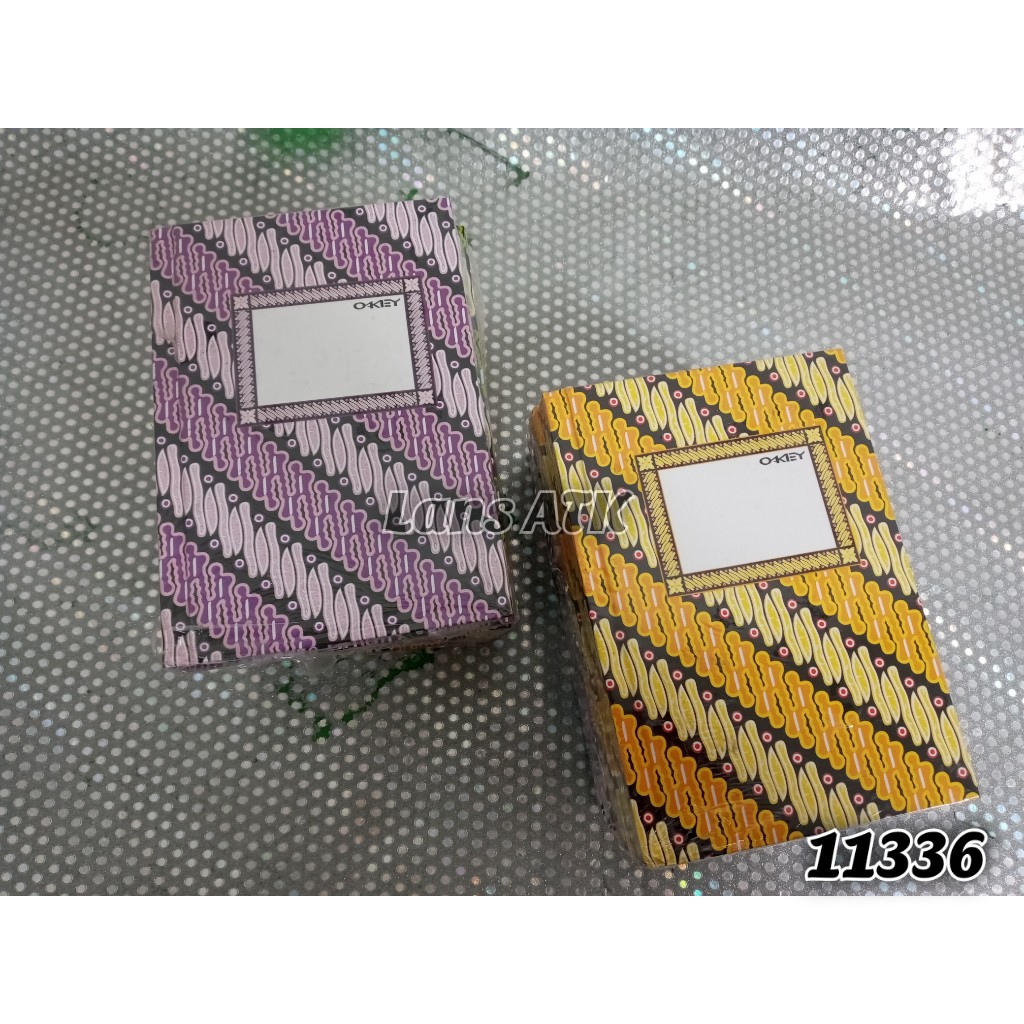 Buku Hardcover Oktavo A6 isi 200 Okey / Buku Akuntansi A6 (11336)-3
