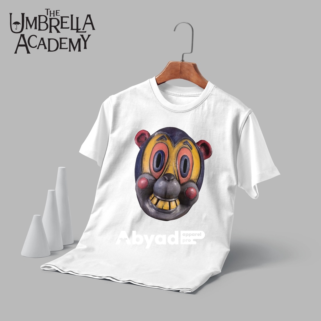 Kaos The Umbrella Academy Hazel Mask Bahan Combed Premium