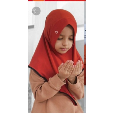 hijab instan happy 9 teen/kids pasmira