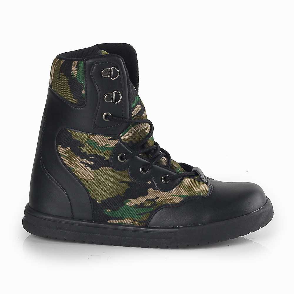 Sepatu Boots Tactical Loreng Tentara PDL Anak Laki Army TNI