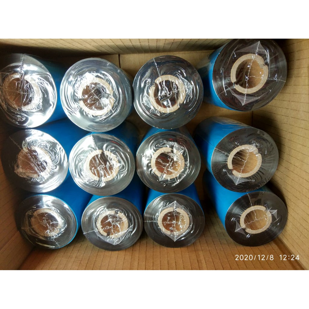 RIBBON ZEBRA GT800 - RIBBON ZEBRA GT820 - RIBBON ARGOX CP2140-CP2240 - RIBBON BARCODE 110 X 300M