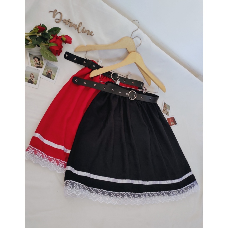 DARALINE LACE SKIRT BELT