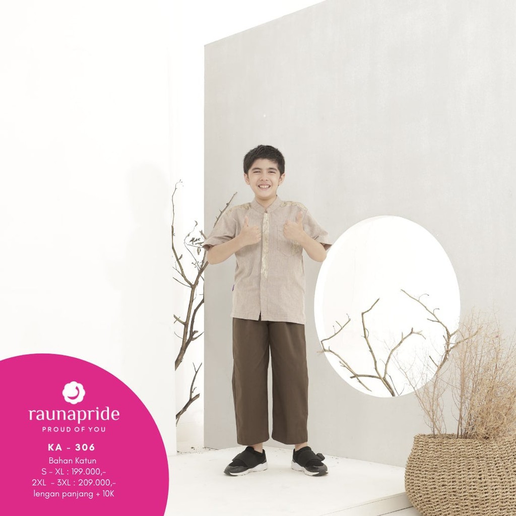 RAUNA SARIMBIT KELUARGA 307 COKLAT / KOKO ANAK KA 307 COKLAT / SARIMBIT RAUNA TERBARU