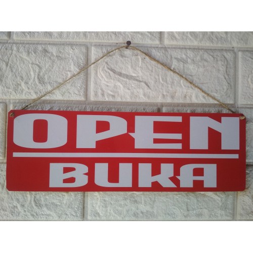 HIASAN DINDING TOKO KAYU MURAH MINIMALIS DIY OPEN CLOSE BOLAK BALIK GANTUNGAN PINTU CAFE UNIK