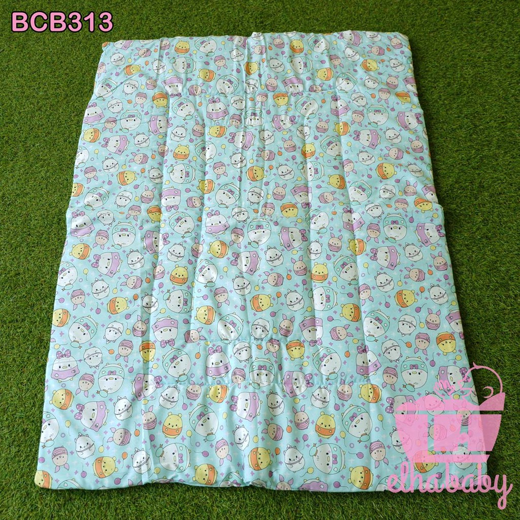 Elhababy bed cover bedcover bayi set motif murah selimut premium matras kasur  bayi karakter-313