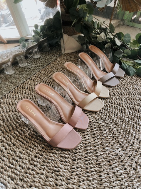 Cellene • Janeth Clear Heels 37-42-1