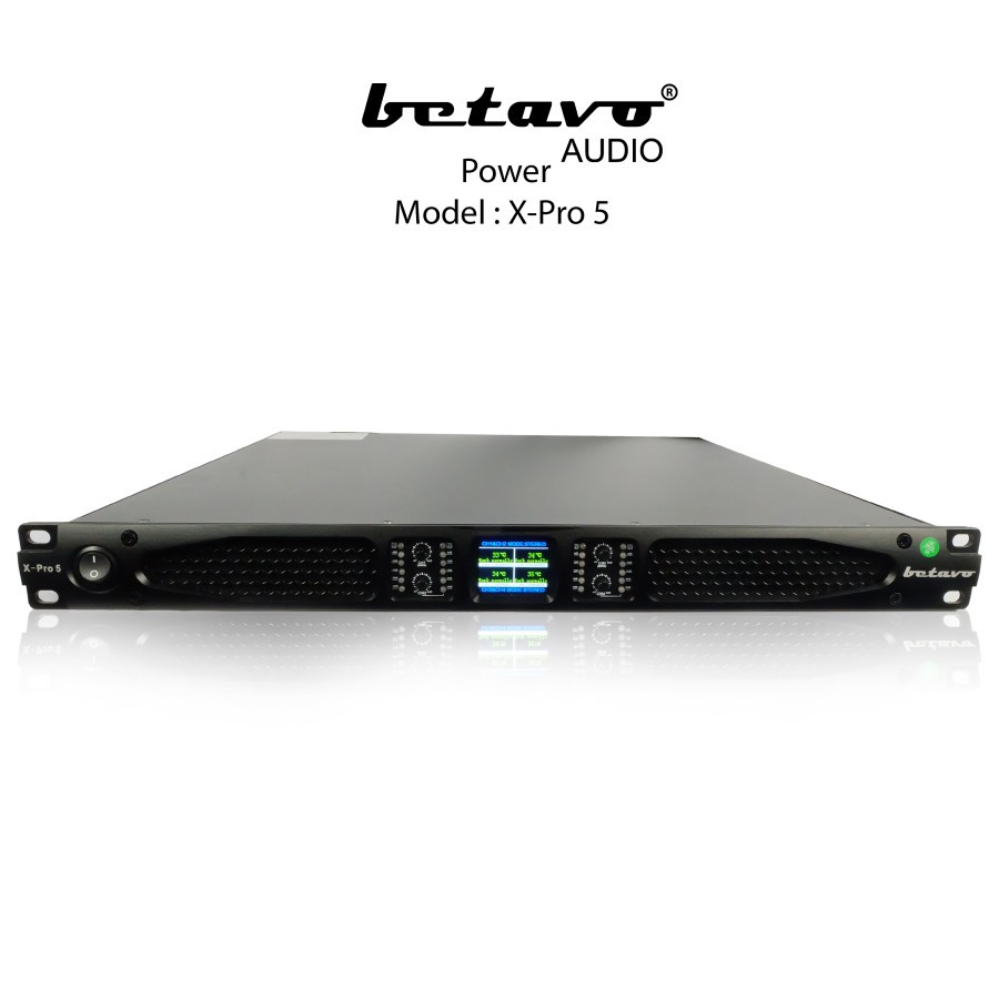 POWER AMPLI BETAVO 4 CH X-PRO 5 PROFESSIONAL POWER AMPLIFIER AUDIO PRO