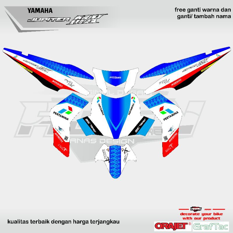 decal full body jupiter mx lama old 135