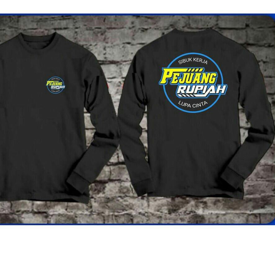 ✿ KAOS LENGAN PANJANG PEJUANG RUPIAH F1 ➦