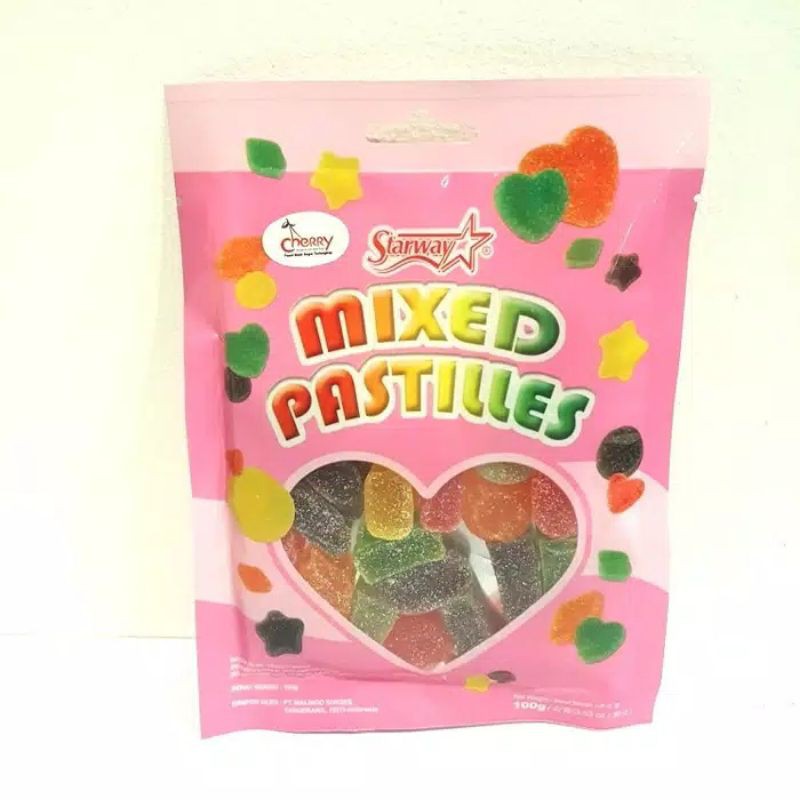 starway mixed pastilles 100 gram