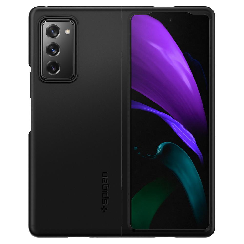 Case Samsung Galaxy Z Fold 2 Spigen Thin Fit Back Front Slim Casing