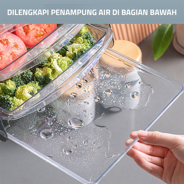 GM Bear Rak Susun Rak Dinding Dapur Food Tray Daging Sayur Praktis P0203 – Hotpot Tray