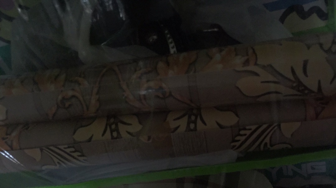 Wallpaper Dinding Sticker Motif Batik Solo Coklat | Ukuran 45cm X 10m