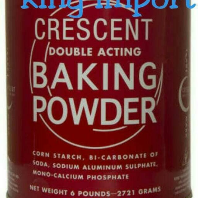 

CRESCENT BAKING POWDER DOUBLE ACTING