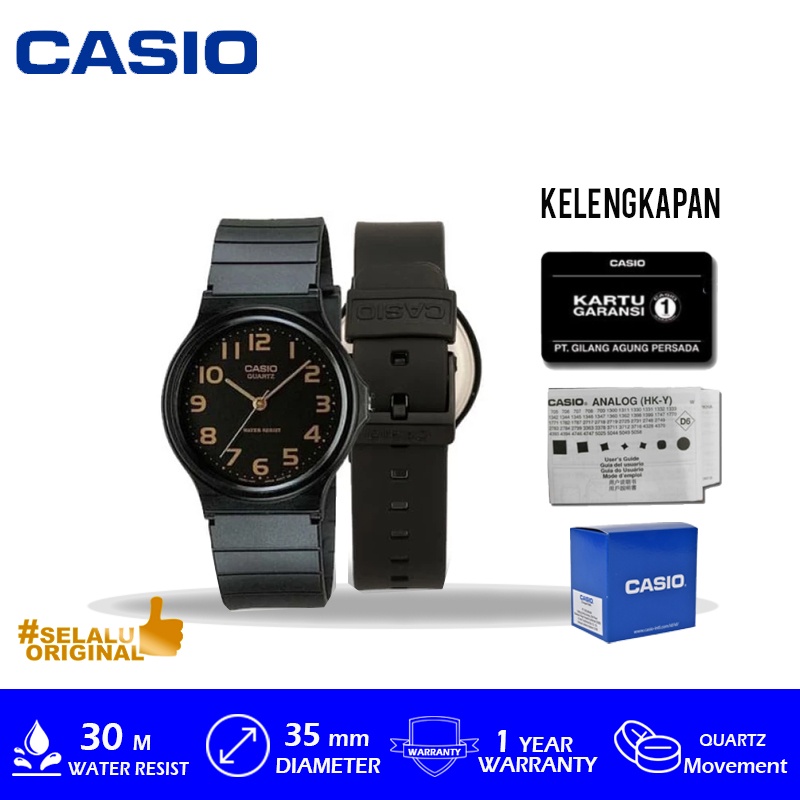 Casio General Analog Man MQ-24-1B2LDF / MQ24 / MQ241B2