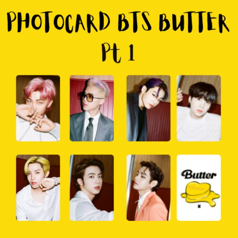 Photocard BTS Butter