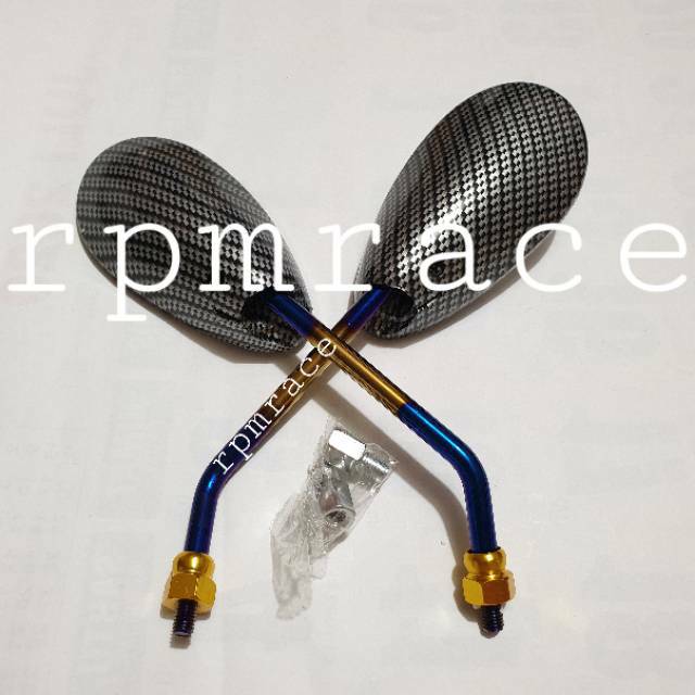 Spion carbon twotone model satria fu universal beat vario scoopy mio soul xeon jup z mx vixion dll