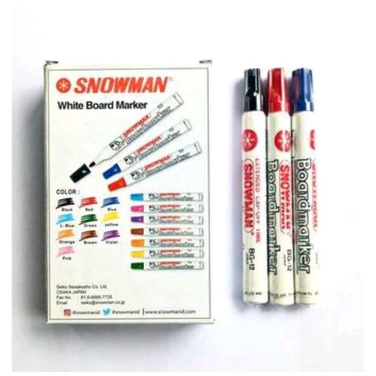 

SPIDOL SNOWMAN WHITEBOARD BG-12