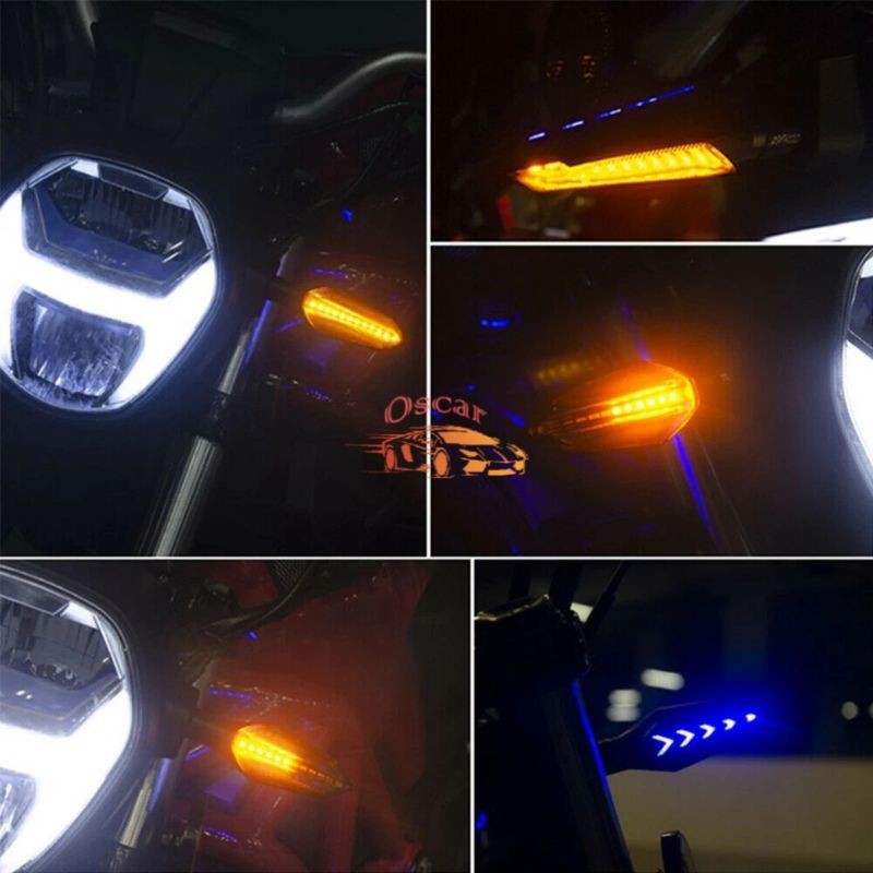 Sen Running Led Panah 2 Sisi Sen Runing Vixion Cbr Cb Klx Xabre Taiger Scorpio Crf Sen Running motor