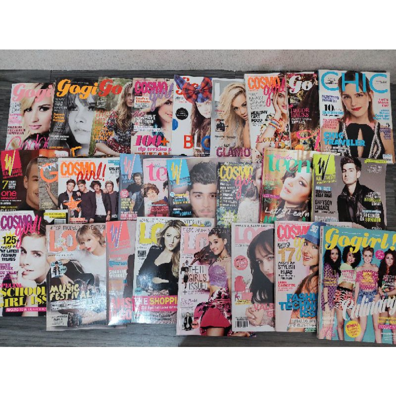 [PRELOVED] Majalah Remaja Bekas Fashion Kawanku, GoGirl, GADIS, dll