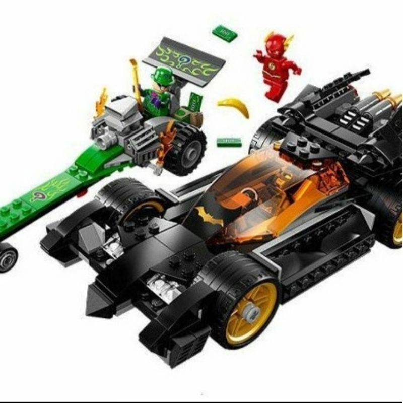 Brick Bela 10227 BATHERO - Batman Flash Riddler Chase