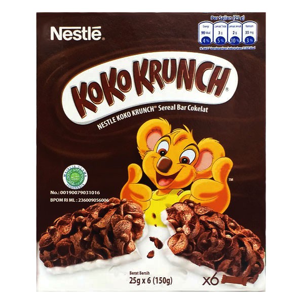 

Nestle Koko Krunch Barbox 6X25Gr