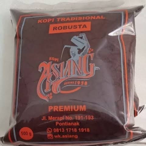 

(BISA COD) KOPI ASIANG Pontianak 1kg original