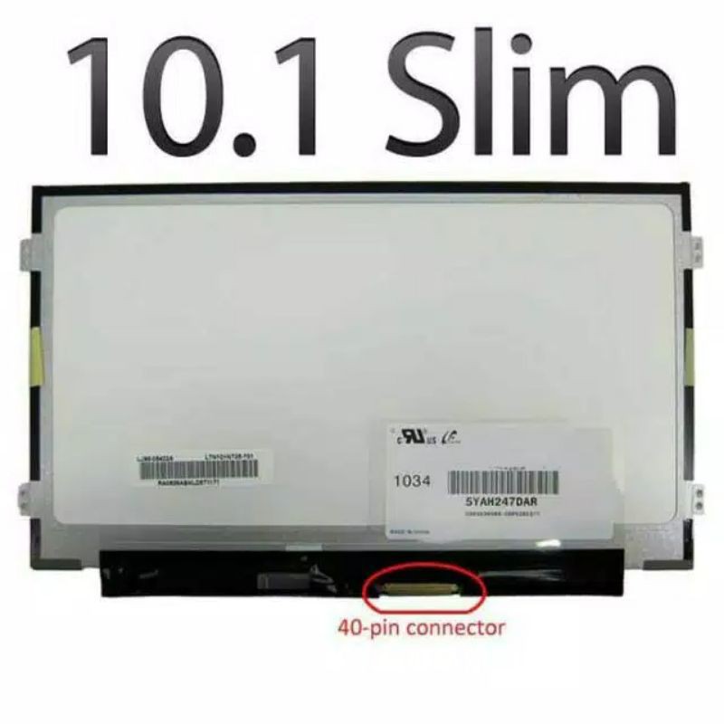 LCD LED Netbook Lenovo S10-3 S10-3S S100 S110 10.1 Inch Slim free paking kayu