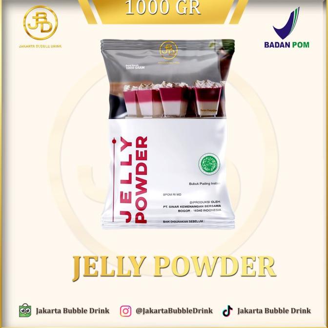 TERLARIS Jelly Konyaku Powder - Jelly Bubuk || Jakarta Bubble Drink/KACANG ALMOND/KACANG ARAB/KERIPIK KACA/KERIPIK PISANG/PERMEN VIRAL/PERMEN MILO/BISKUIT KILOAN/COOKIES KILOAN