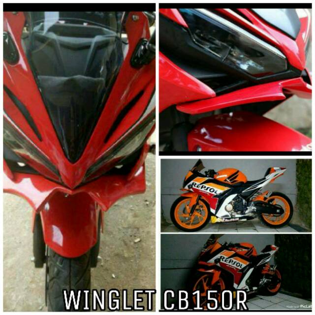 Winglet cbr150r facelift