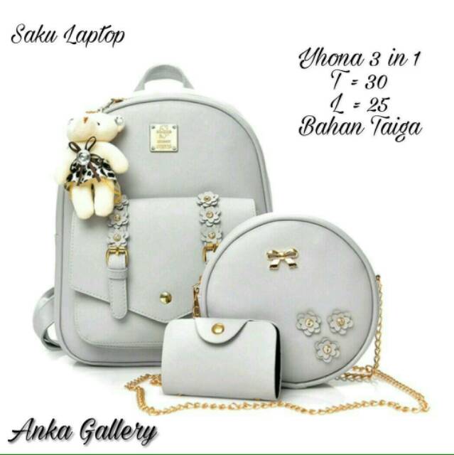 Backpack 3in1 /tas murah