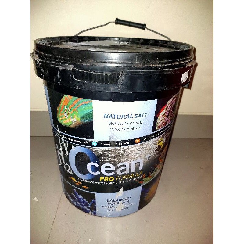 

SeaSalt / garam laut H2O(9 KG) bisa beli ecer