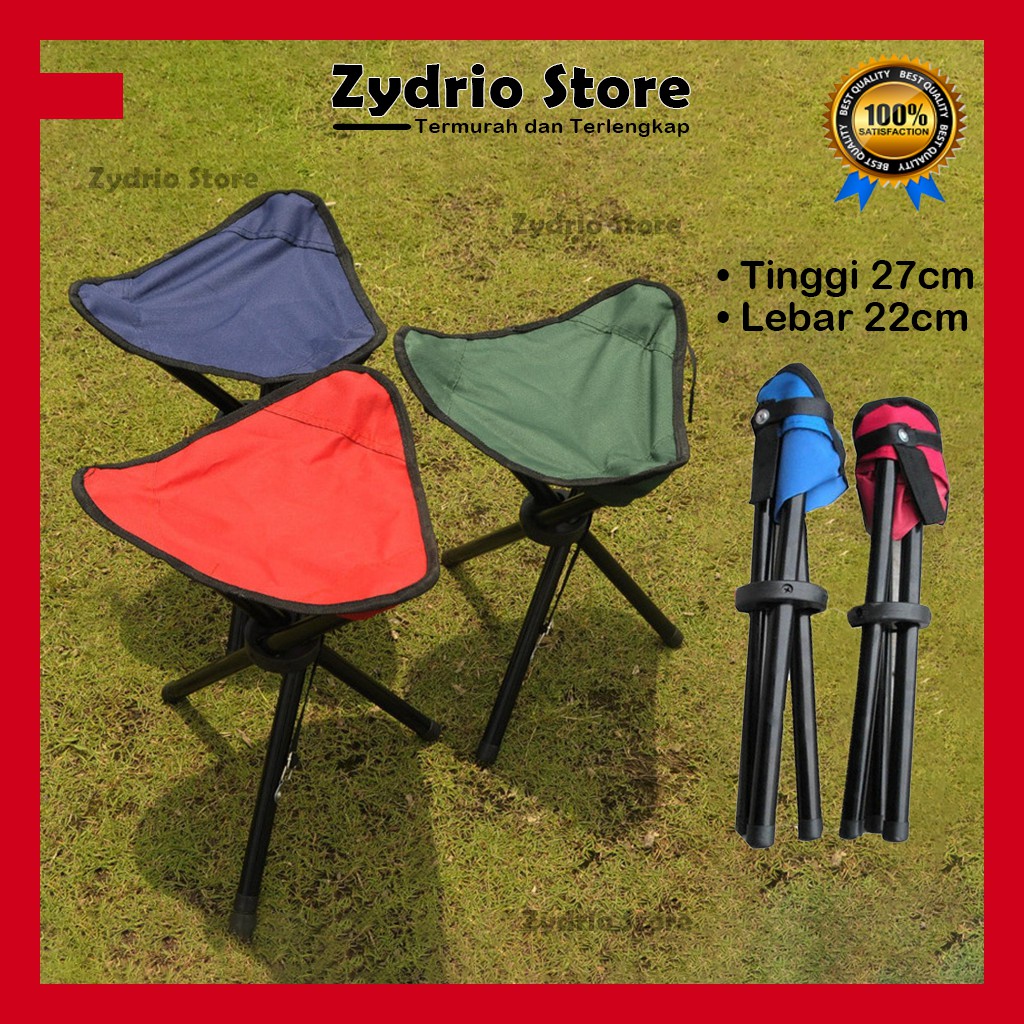 Kursi Lipat Mini Portable Kursi Mancing Folding Chair Camping Outdoor