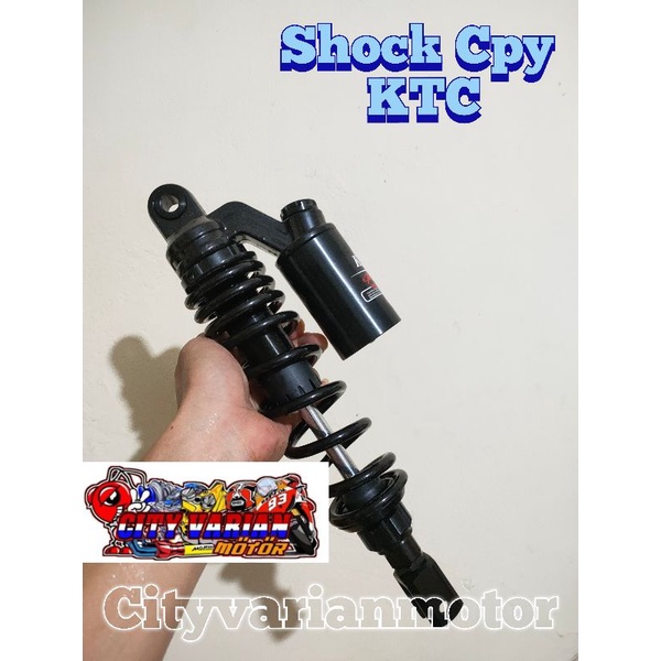 Shock Shockbreaker Tabung Bawah Atas KTC EXTREME Black Series 310MM 330MM Vario Scoopy New Beat New Mio Fino Xeon Mio j Soul Gt