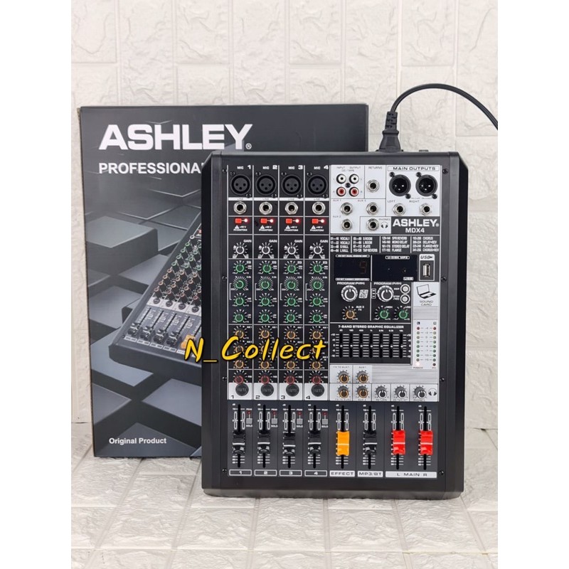mixer audio ashley mdx 4 mdx4 original