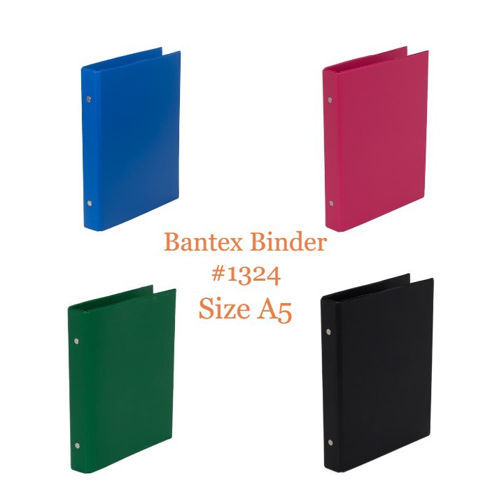 

Bantex Multiring Binder 20 Ring 25mm A5 Semua Warna #1324