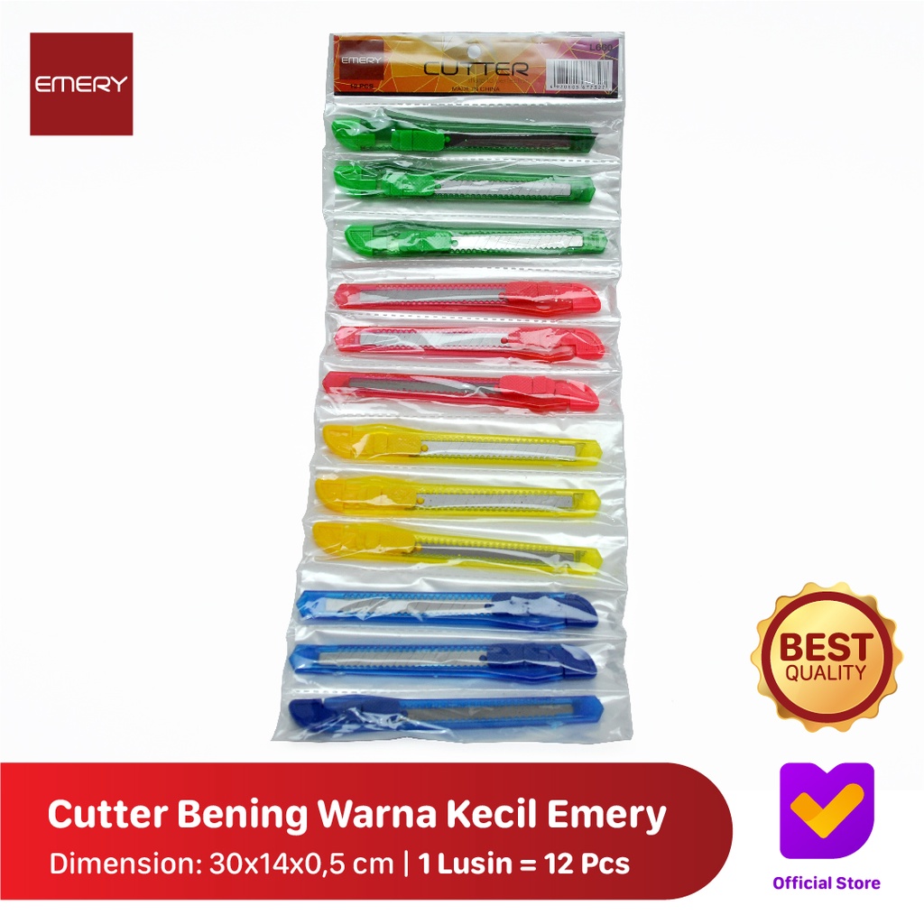 

CUTTER BENING WARNA KECIL EMERY (new) ( ISI 12 PCS )