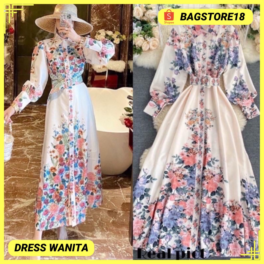 DRESS FROZEN NEW ORI PREMIUM BKK IMPORT BANGKOK WS8000